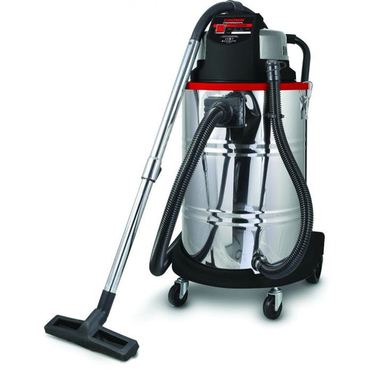 30L Aspirateur industriel humide et sec en acier inoxydable à trois moteurs