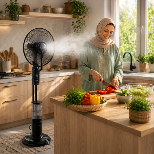ventilateur brumisateur